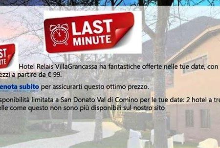 Villagrancassa Hotel Relais San Donato Val di Comino Eksteriør bilde